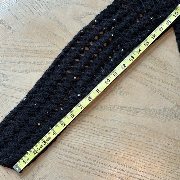 ALLSAINTS HAND EMBELLISHED SWEAT S-S - Picture 5 of 14